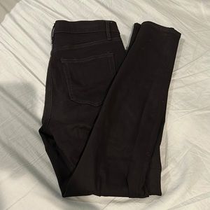 LOFT skinny black jean